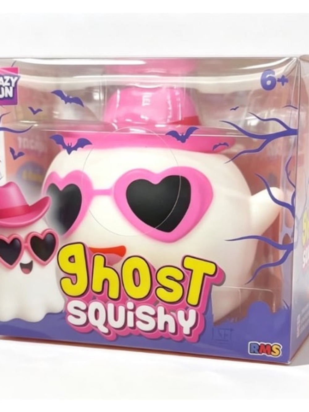 Ghost 👻 JUMBO Squishy - Halloween  Fidget Toy, Cute Squeezable RMS CRAZY FUN